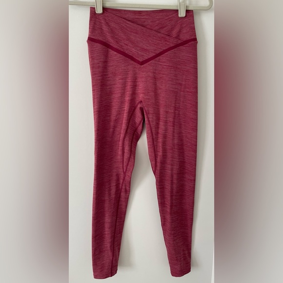 Vitality Daydream V Pant in Sangria Marl, Size M - Picture 2 of 6